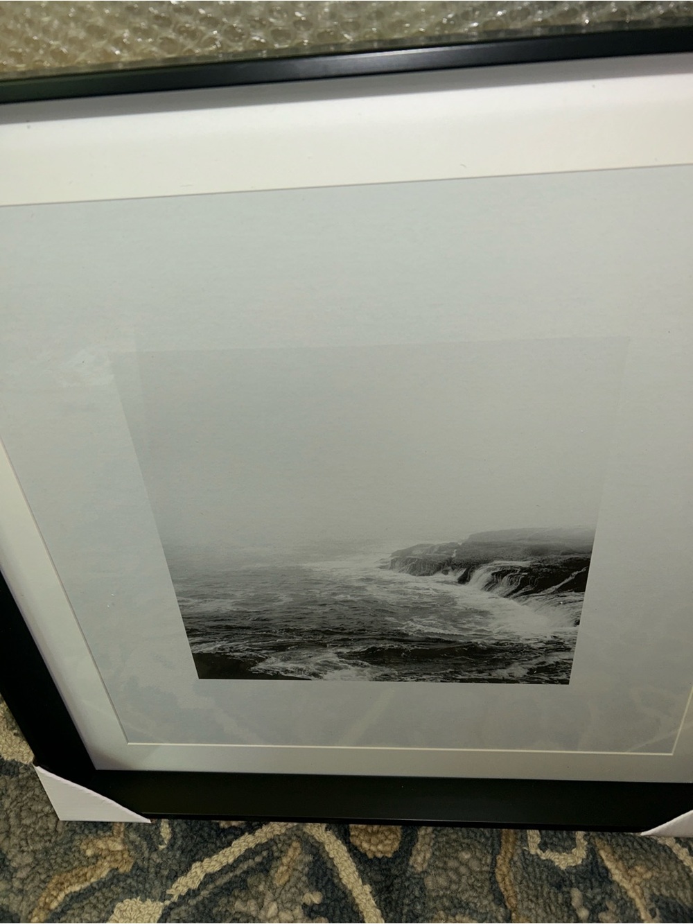 Studio McGee 20” x 20” Foggy Shore Framed Wall Art - Picture 10 of 15